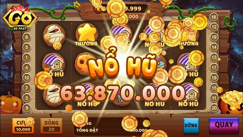Độ họa chơi slot sống động, mượt mà, ít giật lag go88 fast